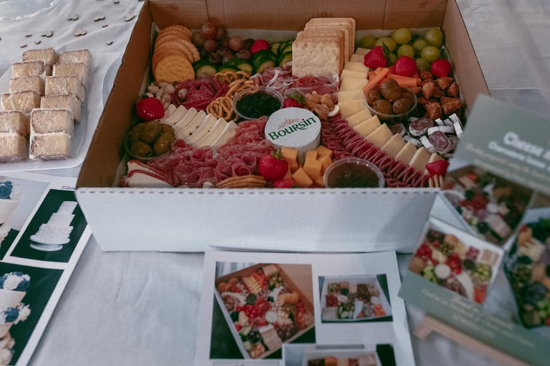 A box of cheese